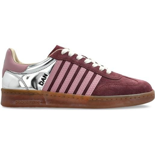 DSQUARED2 sneakers boxer - rosa