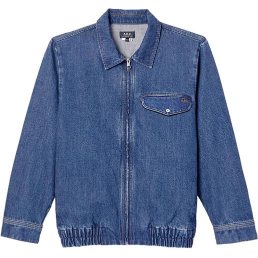 A.P.C. giacca denim - blu
