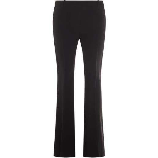 Alexander McQueen pantaloni svasati - nero