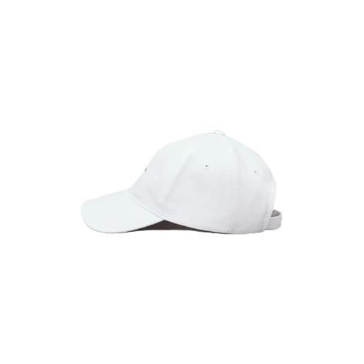 Calvin Klein printed monologo cap lv04k5027g coperchio, white (brilliant white), os donna