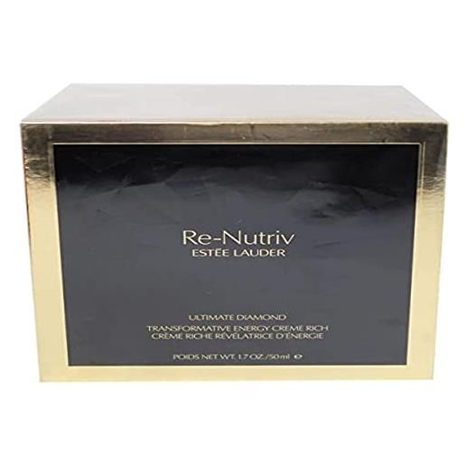 Estee Lauder estée lauder re-nutriv pflege ultimate diamond transformation energy crema viso, 50 ml