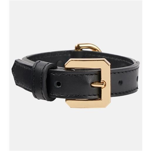 Versace Home collare icon small in pelle