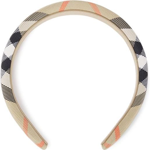 Burberry Kids cerchietto burberry check