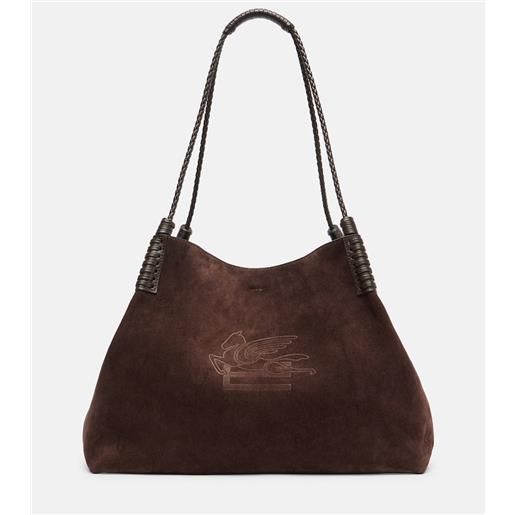 Etro borsa libra medium in suede