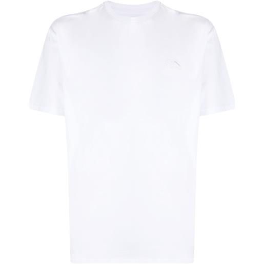 Alexander McQueen t-shirt con ricamo - bianco