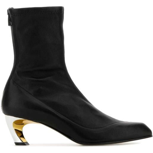 Alexander McQueen stivali armadillo 55mm - nero