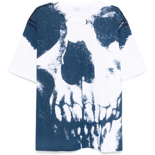Alexander McQueen t-shirt con stampa - bianco