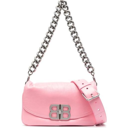 Balenciaga borsa a spalla bb piccola - rosa
