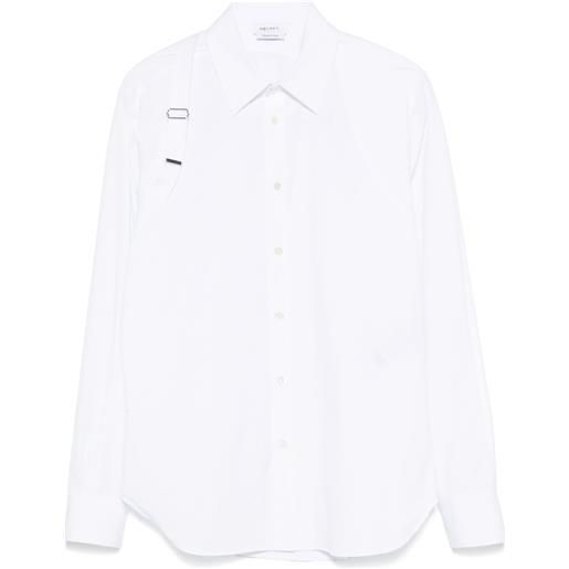 Alexander McQueen camicia harness - 9000 white