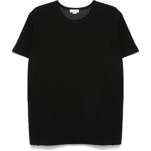 Alexander McQueen t-shirt gessata - nero