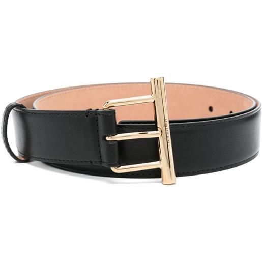 Alexander McQueen cintura in pelle - nero
