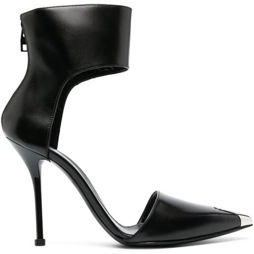 Alexander McQueen pumps harness punk - nero