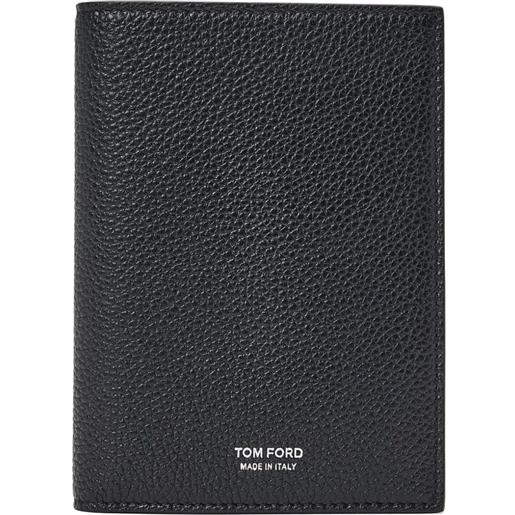 TOM FORD portacarte con logo - nero