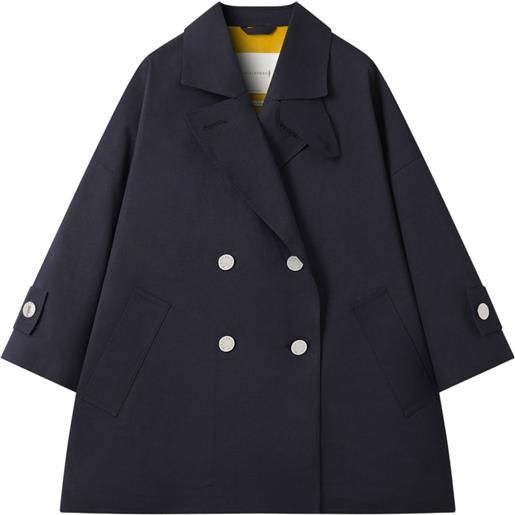 Mackintosh giacca doppiopetto crossle - blu