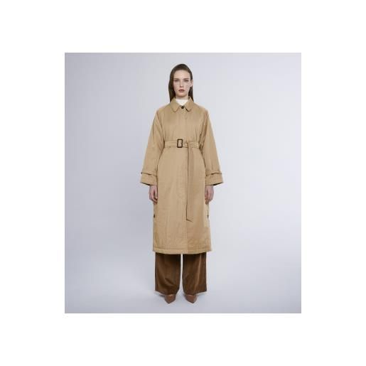 Weekend Max Mara per donna. 2425026012650 trench trafoi marrone [3198914], casual, cotone