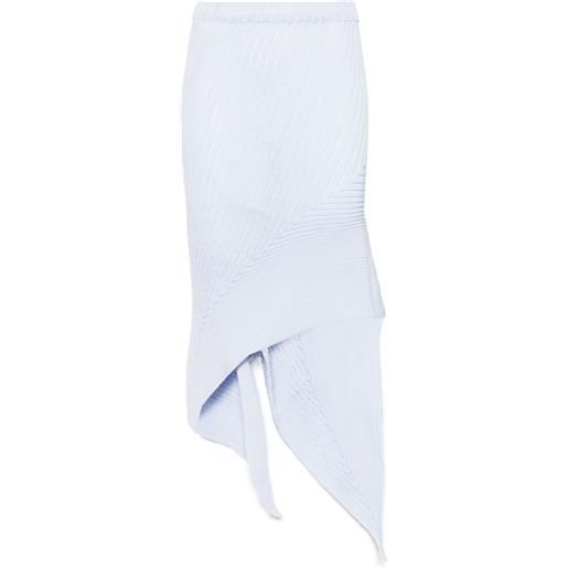 Issey Miyake gonna asimmetrica - blu