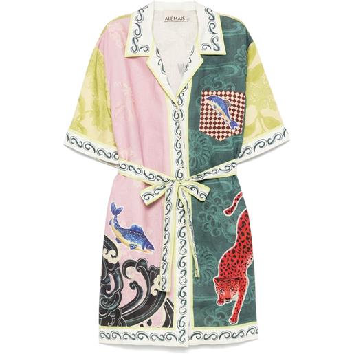 ALEMAIS abito corto rochester - verde