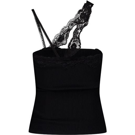 VAILLANT STUDIO canottiera monospalla - nero