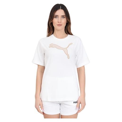 PUMA t-shirt da donna bianca her graphic tee m