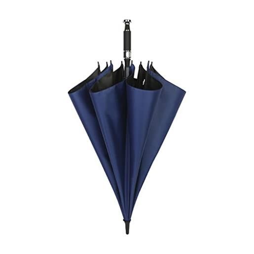 FEELIN ombrello da viaggio ombrelli per la pioggia ombrello parasole a palo dritto ombrello solare in vinile for auto ombrello da pioggia for auto a palo lungo ombrello pieghevole antivento ( size: blue )