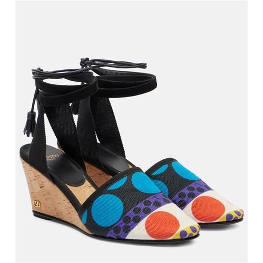 Valentino Garavani espadrillas con zeppa la cruisette