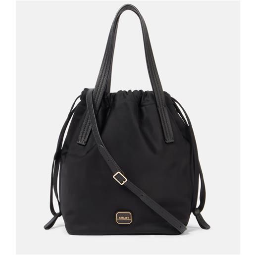 Khaite secchiello rory medium con pelle