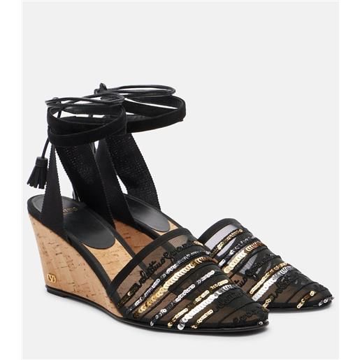 Valentino Garavani espadrillas con zeppa la cruisette