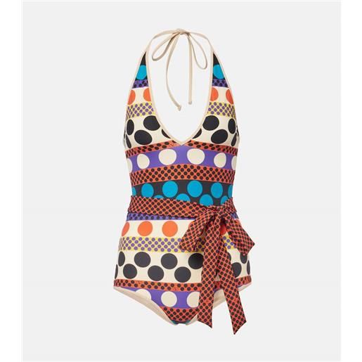 Valentino costume intero escape a pois