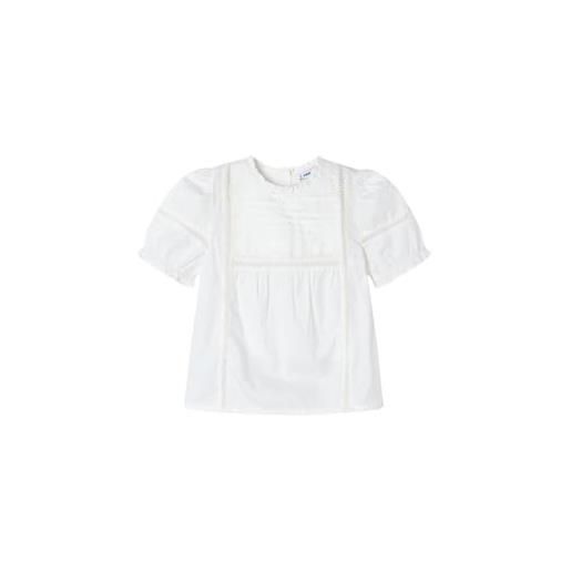 Mayoral blusa popeline per bambine e ragazze ecrù 9 anni (134cm)