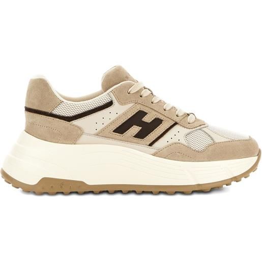 Hogan sneakers in pelle - toni neutri