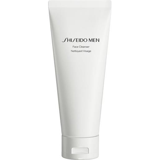 Shiseido face cleancer 125 ml latte detergente schiumogeno per il viso tubetto tutti i tipi di pelle