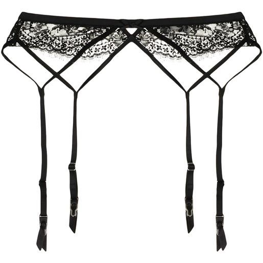 Fleur Du Mal reggicalze frankie - nero