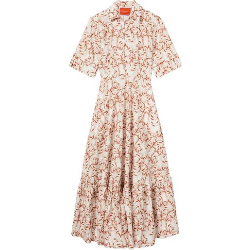 La DoubleJ abito midi san pietro - bianco