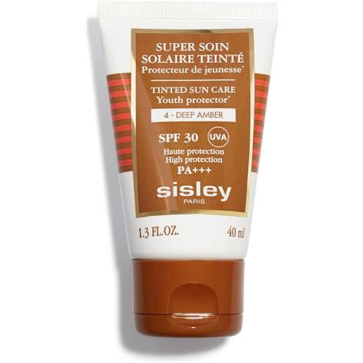 Sisley super soin solaire teinté spf30 40ml - 4 deep amber