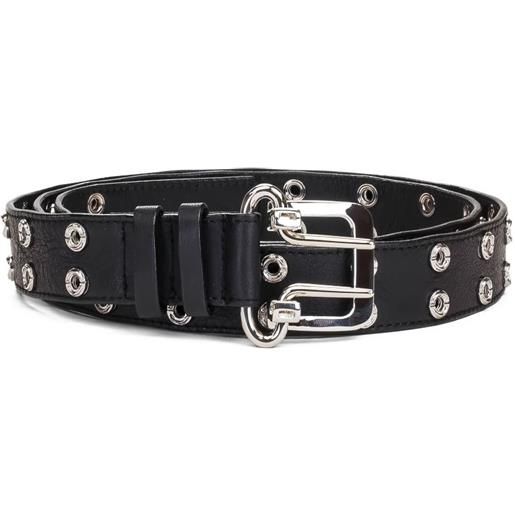 AMBUSH cintura con occhielli - nero