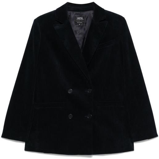 A.P.C. blazer lucy - blu