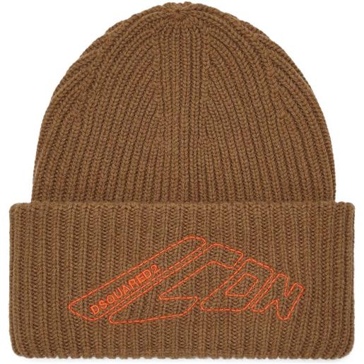 DSQUARED2 berretto icon new generation - marrone