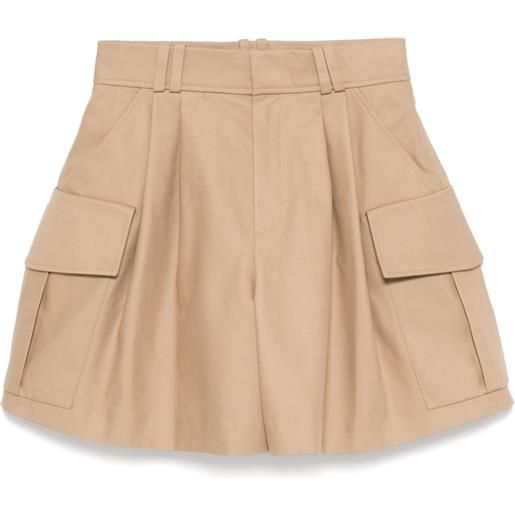 Dice Kayek shorts in cotone - toni neutri