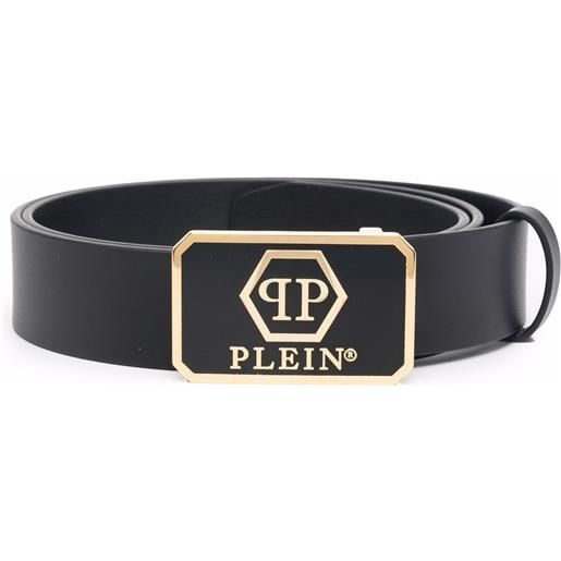 Philipp Plein cintura con fibbia - nero