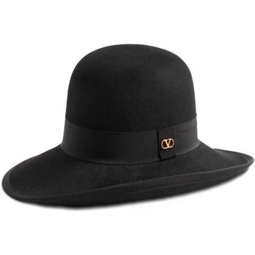 Valentino Garavani cappello a tesa larga - nero