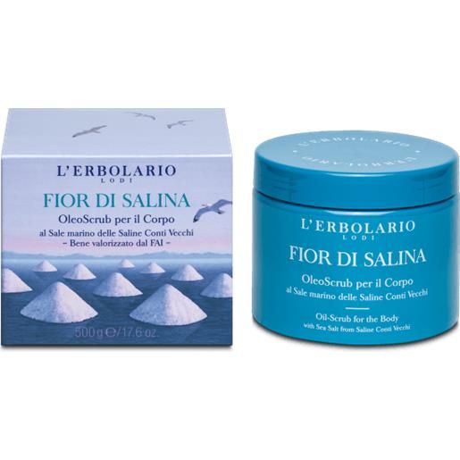L'ERBOLARIO Srl fior di salina oleoscrub corpo 500g l'erbolario lodi