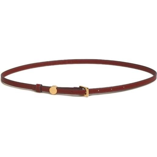 Marni cintura in pelle - rosso