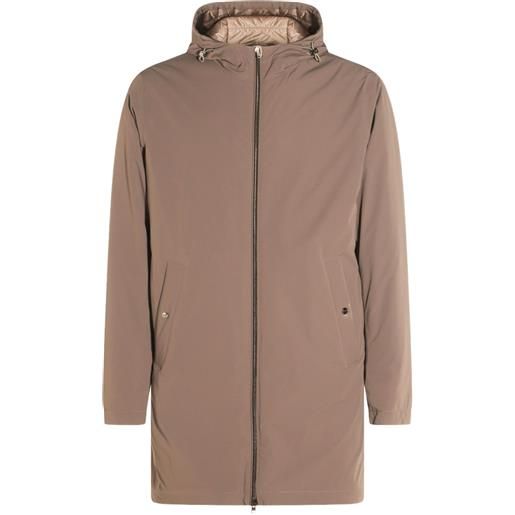 Herno parka leggero con cappuccio - marrone