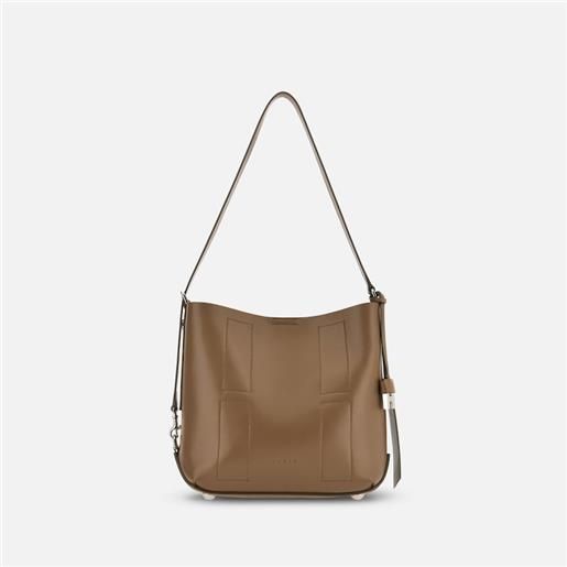 Hogan donna borse shopping, beige (taglia unica)