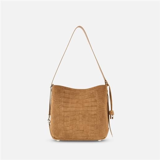 Hogan donna borse a spalla, beige (taglia unica)