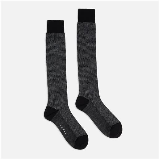 Hogan uomo calze, nero (taglia unica)
