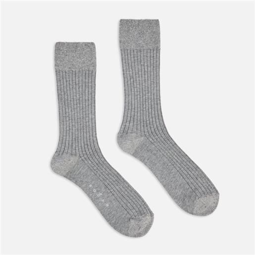 Hogan donna calze, grigio (taglia unica)