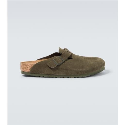 Birkenstock slippers boston in suede