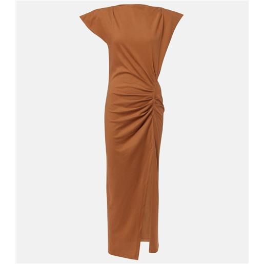 Isabel Marant abito lungo nadela in cotone