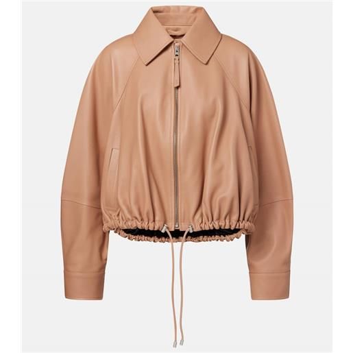 Loewe giacca balloon in pelle